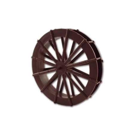 ruota per mulino ad acqua in plastica dipinta a mano 15 cm