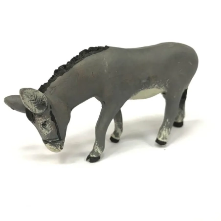 Asino di campagna  in terracotta 10 cm
