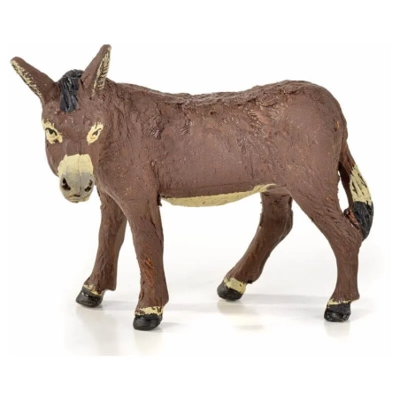 Asino muletto in terracotta 10 cm