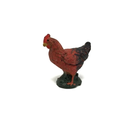 Gallina in terracotta 10 cm