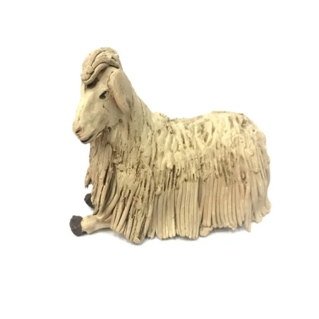 Pecora in terracotta 12 cm