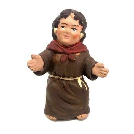 Statuetta Bella Mbriana in terracotta 10 cm