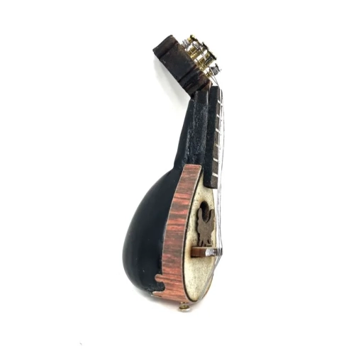 Mandolino artigianale presepe altezza 7 cm