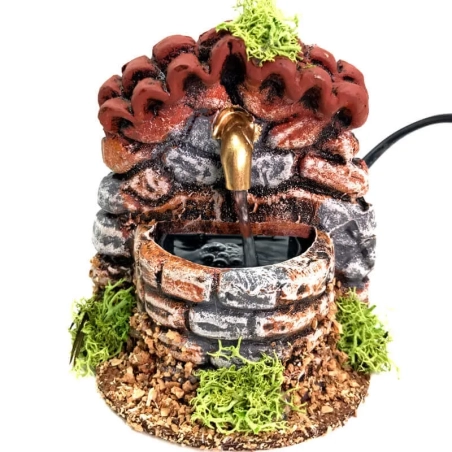 Fontana in terracotta 10 cm