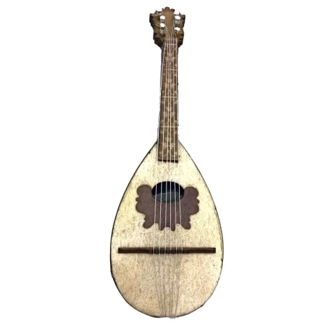 Mandolino artigianale  in legno 15 cm