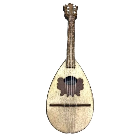 Mandolino artigianale  in legno 15 cm