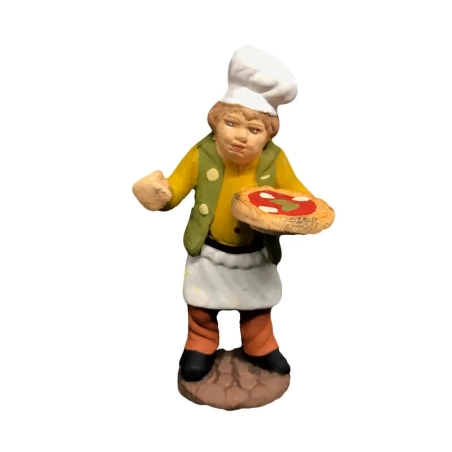 Pizzaiolo in terracotta 7 cm