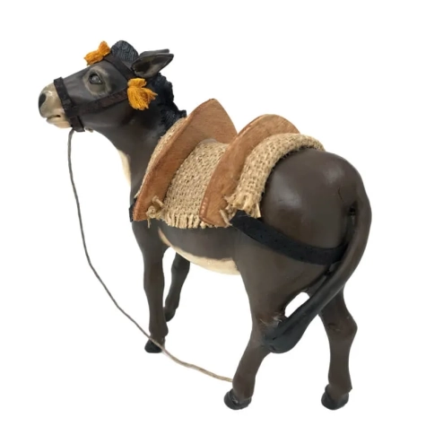 Asino presepe napoletano del 700  2