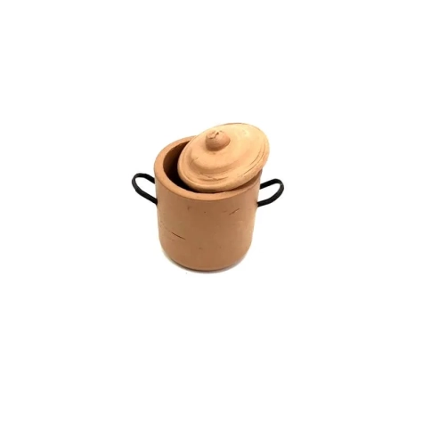 Pentolone in terracotta per pastori da 8 a 12 cm