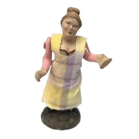 Donna 10 cm con braccio  e busto in movimento