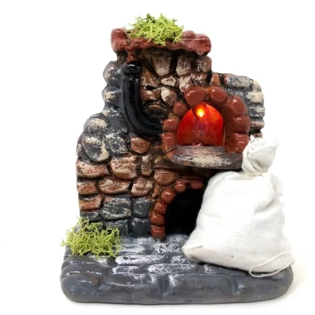 Forno in terracotta per pastori da 7 a 8 cm