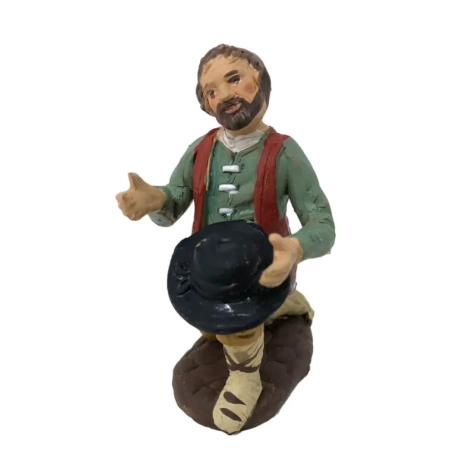 mendicante in terracotta 10 cm