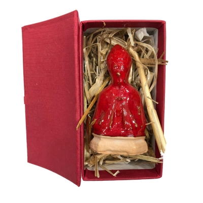 Busto San Gennaro in scatola regalo 6 cm