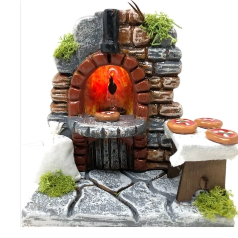Forno pizza in terracotta per pastori da 10 cm