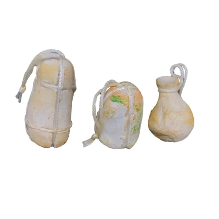 4 Pezzi di formaggio in terracotta