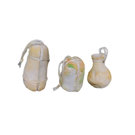 3 Pezzi di formaggio in terracotta