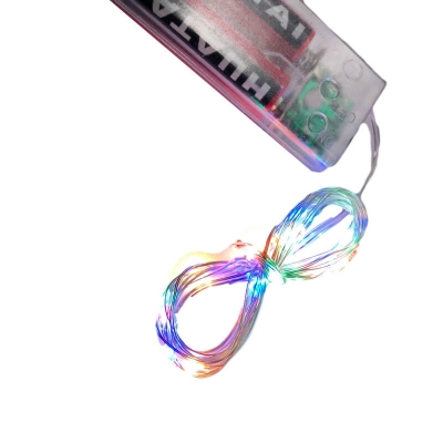 20 Luci Led multicolori a fibra ottica con intermittenza e subacquee