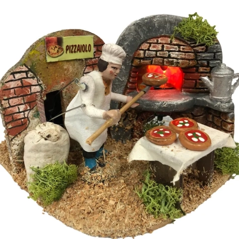 Pizzaiolo in movimento 7 cm