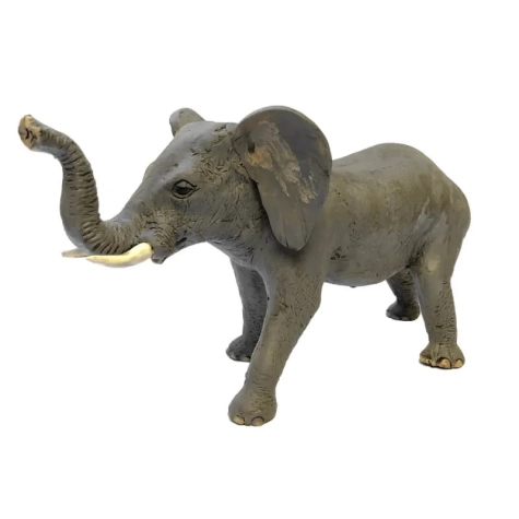 Elefante in terracotta per pastori da 12 cm 2