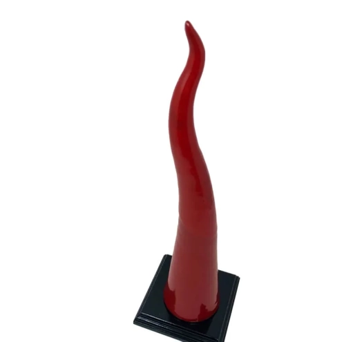 Corno napoletano in ceramica da tavolo 30 cm