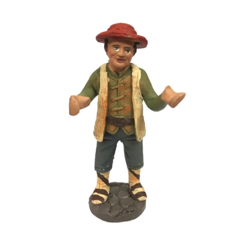 Uomo in terracotta 10 cm