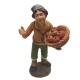 Venditore di mele in terracotta 10 cm
