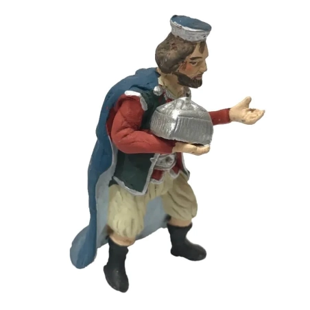 Re Magio con mirra in terracotta 10 cm