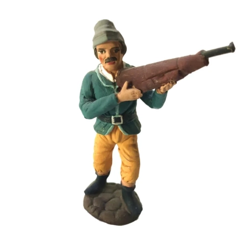 Cacciatore in terracotta 10 cm