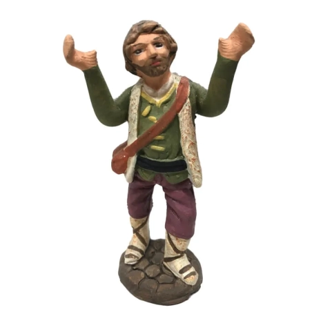 Pastore della meraviglia in terracotta 7 cm
