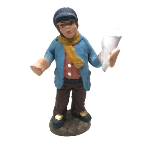 Venditore da adattare a più mestieri in terracotta 7 cm