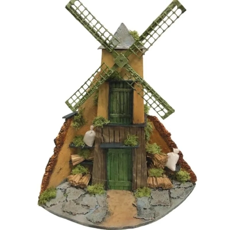 Mulino a vento in sughero 40 cm